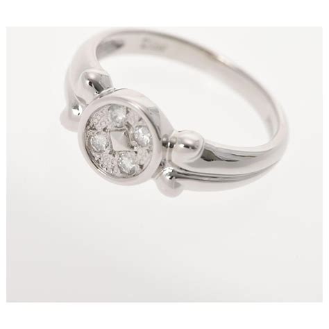 bague dior femme argent|bague de luxe dior.